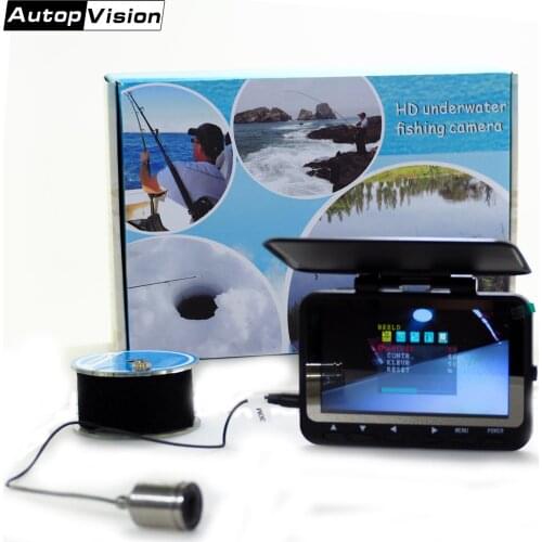 WF06 4.3inch 1000TVL Fish Finder Underwater Ice Fishing Camera Video Underwater Camera Infrared Fishfinder Ice Fishing 15M 30M