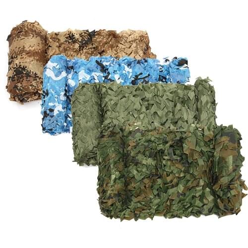 4mx2m /5mx2m Hunting Military Camouflage Nets Woodland Army training Camo netting Car Covers Tent Shade Camping Sun Shelter