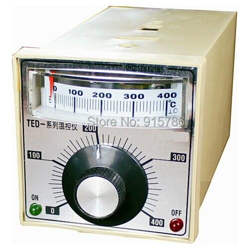 TED2001 temperature controller, E, K 0-300 400 degree oven temperature controller, 220V temperature controller