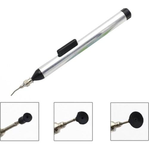 Vacuum Pen With 3 Suction Pads Desoldering Suction Pen Solder Extraction Removal Tool