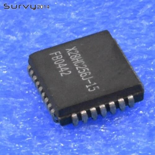 1/5PCS X28HC256J-15 PLCC 5 Volt, Byte Alterable EEPROM 32PINS diy electronics