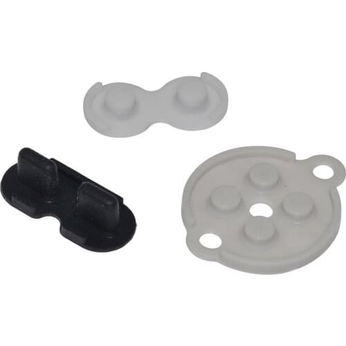 10sets For Nintendo NES Controller Conductive Rubber Buttons handle button conductive adhesive (three-piece set)