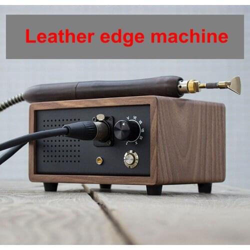100-240V Leather Craft Electric Creasing Edging Machine Leather Heating Ironing Machine Handle Creaser Edger Crimper Tool
