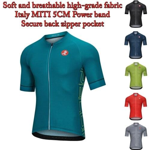 2021 6 colors Italy MITI POWER BAND cycling jersey short-sleeved summer mens mountain cycling jersey PELONGMAN