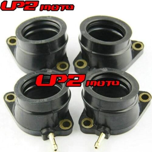 4 PCS Carburetor Adapter Plastic Outlet Carburetor Intake Manifold Interface Glue For YAMAHA FZS600 FAZER 600 1998-2003