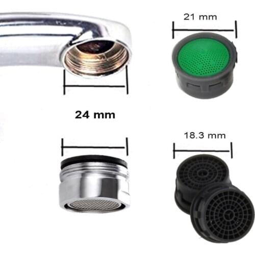50PCS Water Saving Aerator Bathroom Faucet Bubbler Spout Net Prevent The Splash 4XFB