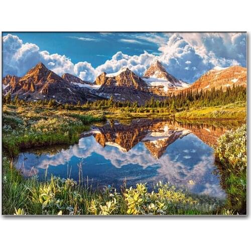 DIY Diamond Embroidery Mountain Landscape Diamond Painting 5D Natural Scenery New Arrival Room Decoration