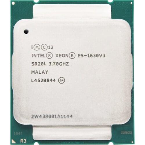 Intel Xeon CPU E5-1630V3 E5-1630 V3 E5 1630 V3 3.70GHz 4-Cores 10M LGA2011-3 processor E5 1630V3 suitable x99