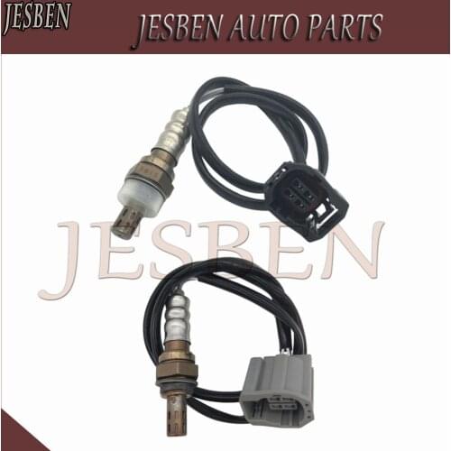 JESBEN 2PCS Front & Rear O2 Oxygen Sensor Z601-18-861 Z602-18-862 Z601-18-861A Z601-18-861B Fits For Mazda 3 1.6 L 2003-2009