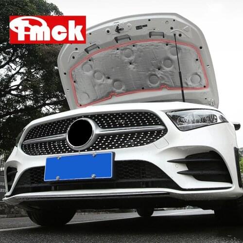 For Mercedes Benz A Class W177 V177 A180 A200 2019 2020+ Car Accessories Engine Soundproof Cotton Hood Bonnet Insulating Cotton