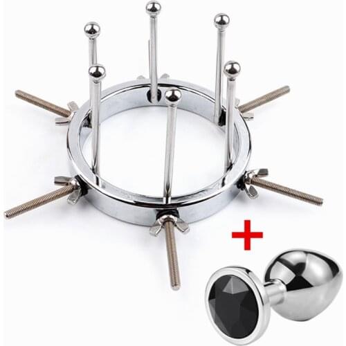 Metal Butt Plug Anal Plugs G Spot Vagina Expander Gay Expansion Anus Dilator Prostata Massage Adult Sex Toys For Men Woman