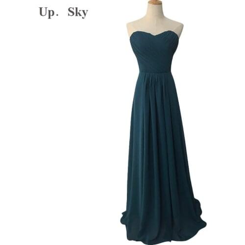 Wedding dress bride fashion lady purple pink chiffon soft long 2018 bridesmaid dress