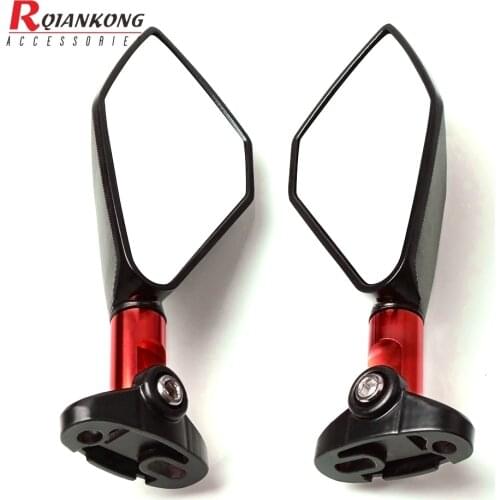 Universal Aluminum motorcycle Mirror Moto Rearview Side Blue Glass MirrorFor HONDA CBR929RR CBR954RR CB1000R CBR 1000 929 954 RR