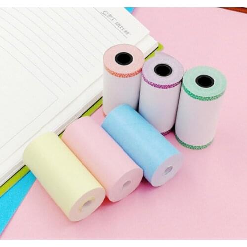 Universal 57x30 mm Thermal Labels Paper Sticker Photo Printing Receipt Roll Paper For Paperang P1 Bluetooth Mini Printer Durable