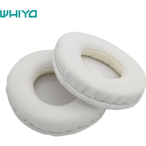 Whiyo 1 Pair of Protein Leather Ear Pads Cushion Cover Earpads Replacement Cups for Sony MDR-RF811R MDR RF811R Headphones
