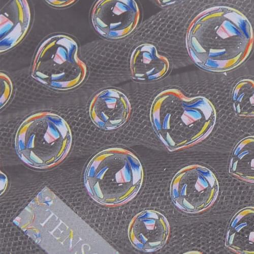 1pcs Transparent Bubble Nail Sticker 5D Embossed Self Adhesive Bubble Design Decals Nail Art Decorations DIY Manicure Tools