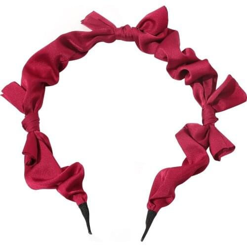 2021 New Women Headband Twist Hairband Girl Bows Headbands Cross Turban Hairbands Headwear Hair Hoop Girls Hair Accessories