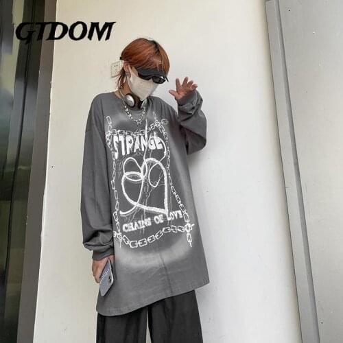 GTDOM Men's Long T-shirts