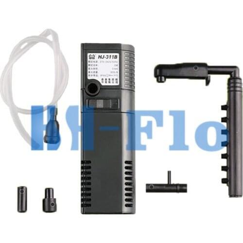HJ-311B Mini 2W Aquarium Fish Tank Internal Filter Water Pump With Three Function Filtering, Oxygen Aeration Water Circulation