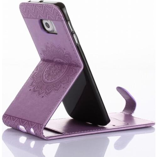 Leather Case For Samsung Galaxy S8 Plus J330 J530 S6 S7 Edge J1 2016 J120 Up Down Cover Fundas Capa D04Z