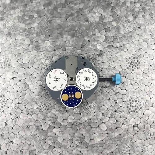 Quartz Watch Movement With Battery 4Pin Mechanical Movement for MIYOTA 6P80 Watch Repair Accessories