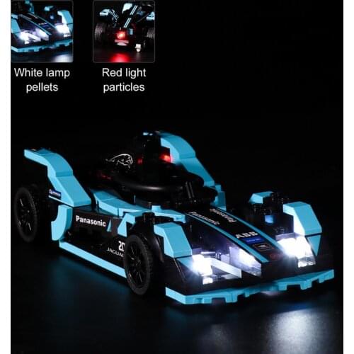 Led Light Kit For 76898 the super car Jaguar GT building blocks model,the decoration for childrens toys(led only,no blocks)