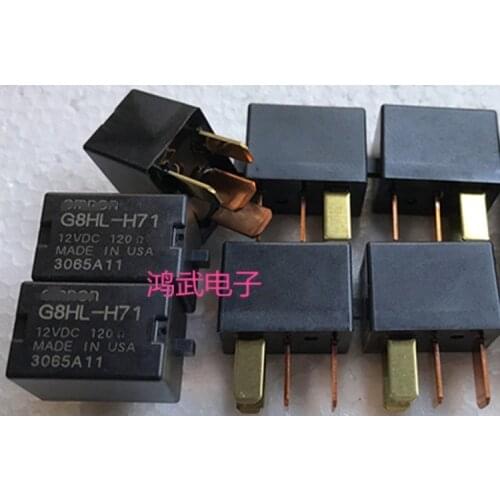 5pcs car air conditioning A/C relay DC Relay G8HL-H71 12V G8HL H71 for Honda Accord CRV Front Fan A/C For CR-V