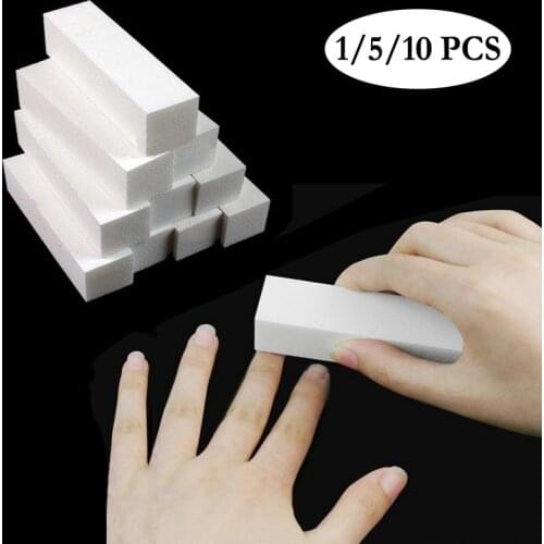 Nail Buffing Sanding Files Block Pedicure Manicure Care Cube Nails Buffer Polisher Colorful Nail Art Tips Home DIY Pedicure Tool