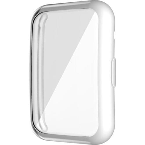 N0HC Protective Case TPU Case For -HUAWEI Watch Fit Strap Band Full Coverage Film