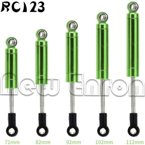 Green Aluminum 72-112MM Int Shock Absorber Damper 1:10 RC Car Tamiya Kyosho Axial HPI Crawlers Car Trucks CC01 SCX10