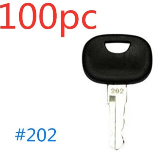 100pc RE183935 New 202 Key Made to For Various For Volvo Wheel Loader Models 2810191 Champion Motor Graders