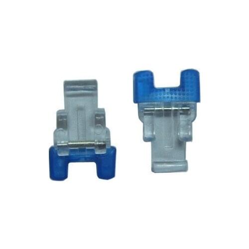 2PCS BROTHER MULTIFUNCTIONAL DOMESTIC SEWING MACHINE PRESSER FOOT BUTTON # 7305 / SEW-ON BUTTON FOOT