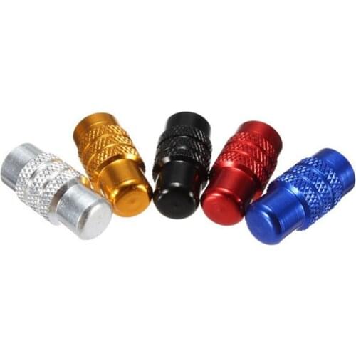 4Pcs Bicycle Presta Valve Caps MTB Fixed Gear Bicycle Bike Tire Presta Valve Stem Dust Cap Alloy Cover
