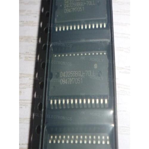 5 PCS D43256BGU-70LL