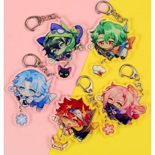Anime Sk8 The Infinity Keychain Cosplay Prop Accessories Sk8 Keyring
