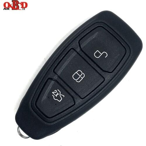 HKOBDII Brand New Folding Flip Remote Key 3 Button 433MHZ 4D63 80Bit Chip For FORD Mondeo with blade