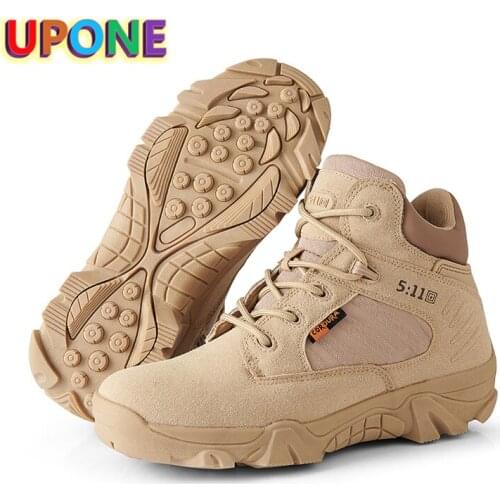 Outdoor Trekking Hiking Shoes Men Breathable Low Top Tactical Military Boots Man Non Slip Climbing Sneakers Men Hunting Shoes