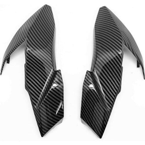 Carbon Fiber Pattern Front Side Headlight Pannel Fairing for Kawasaki Z650 2017-2019
