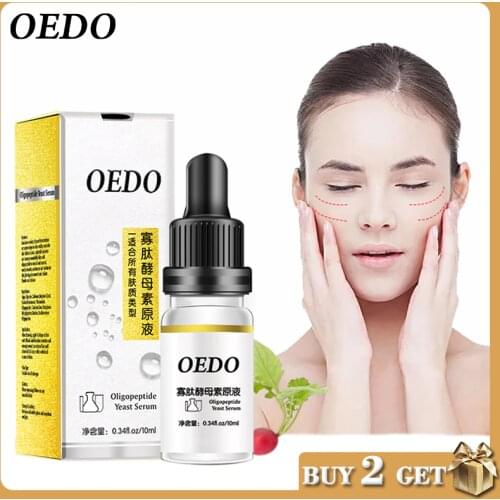 OEDO Oligopeptide Yeast Serum Anti-aging Face Serum Skin Care Essence Anti Wrinkle Moisturizing Whitening Face Cream 100% Plant
