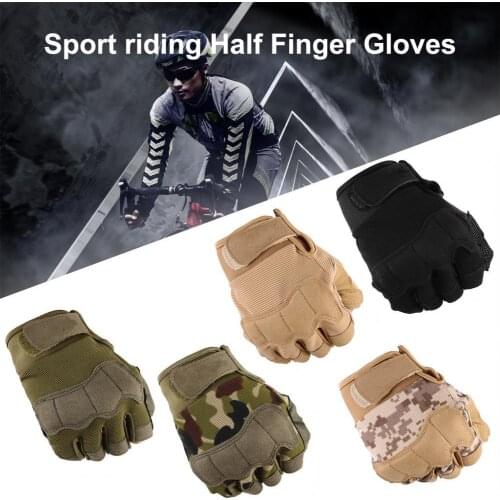 80%HOT1 Pair Gloves Multicolor Antiskid Outdoor Supply Sport Riding Mountain Climbing Training Fitness Gloves for Cycling Riding