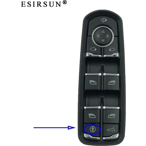 ESIRSUN Power Window Rearview Mirror Control Master Panel Switch Fit For Porsche Panamera Macan Cayenne ,7PP959858MDML