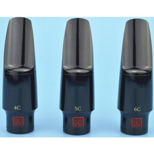 Professional Tenor Soprano Alto Saxophone Bakelite Mouthpiece Sax Mouth Pieces Accessories Size 4C 5C 6C