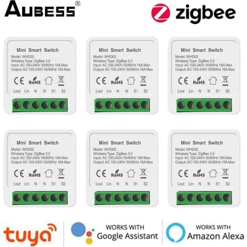 SONOFF ZBMINI Zigbee Two-Way Smart Switch APP Remote Control Via EWeLink Support SmartThings Hub Alexa Google Home Automation