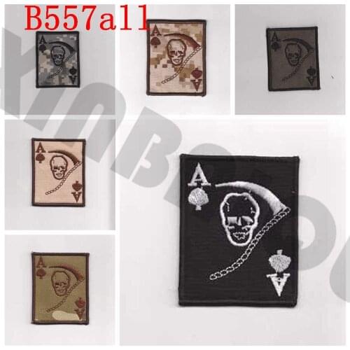 Embroidery patch Black Jack A grim reaper comming Morale tactics Military