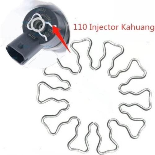 10pcs common rail injector oil return pipe tube retainer circlip tool, Injector circlip common rail injector, return pipe clamp