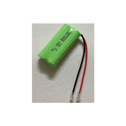 Free shipping 2pcs/lot 2.4V AAA 800mAh NI-MH battery pack rechargeable battery phone battery