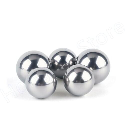 20PCS Standard 304 Stainless Steel Ball Dia 1mm~25.4mm Solid Round Ball Smooth Ball High Precision Bearing Balls
