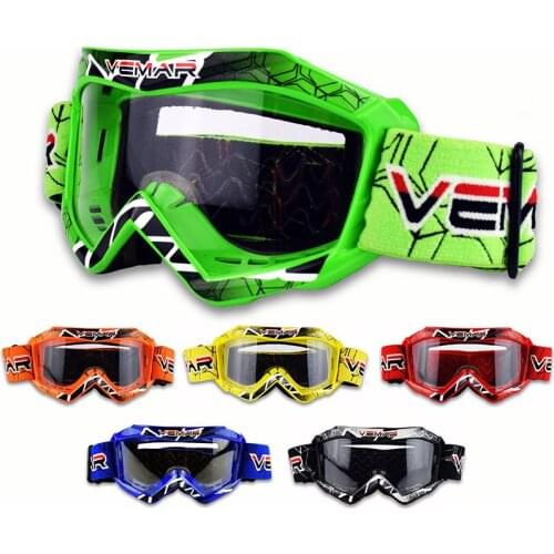 2017 Professional children motocross goggles Kids motorcycle glasses Kid MX MTB Off-Road Dirt Bike Child Goggles For MX Helmet