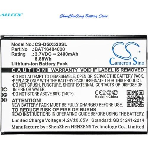 Cameron Sino 2400mAh Battery BAT16484000 for Doogee X5 Max Pro