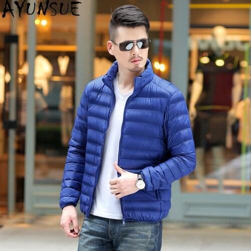 Мужские короткие пуховики AYUNSUE China At AliExpress